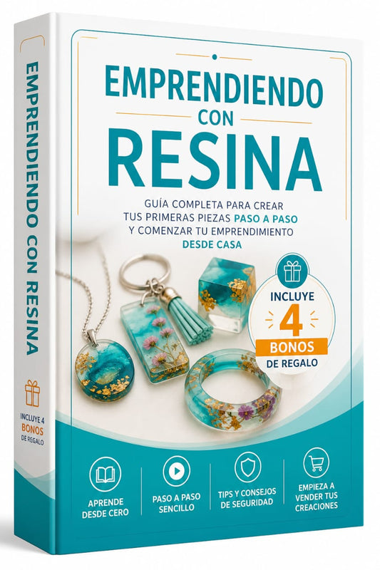 Emprendiendo con Resina + 4 Bonos de Regalo